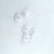 Beyaz Plastik Çıtçıt Düğme 9 mm 14 boy C0010