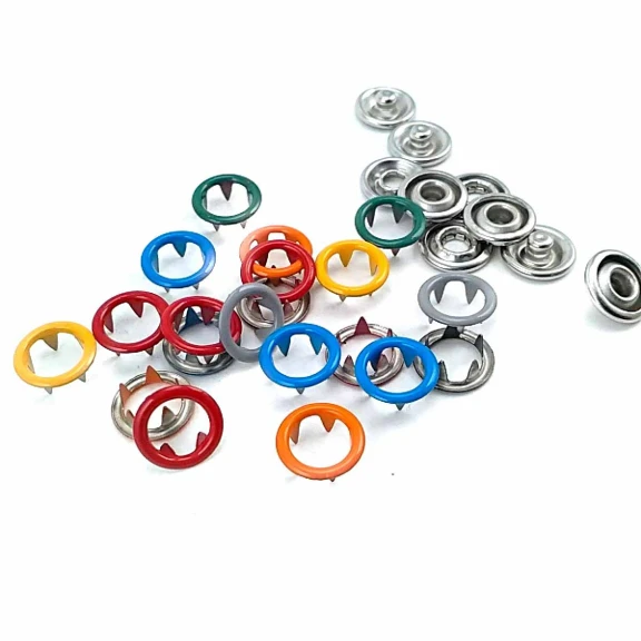 9,5 mm Renkli Delikli Klikıt Çıtçıt C0012