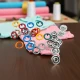 9,5 mm Renkli Delikli Klikıt Çıtçıt C0012
