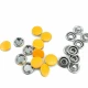9.5 mm Dyed  Prong Snap Fantenrs With Cap Stainless Buttons C0014