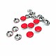 9.5 mm Dyed  Prong Snap Fantenrs With Cap Stainless Buttons C0014