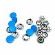 9.5 mm Dyed  Prong Snap Fantenrs With Cap Stainless Buttons C0014