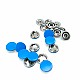 9.5 mm Dyed  Prong Snap Fantenrs With Cap Stainless Buttons C0014