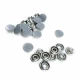 9.5 mm Dyed  Prong Snap Fantenrs With Cap Stainless Buttons C0014