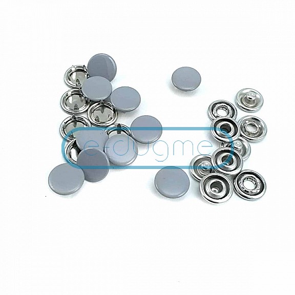 9.5 mm Dyed  Prong Snap Fantenrs With Cap Stainless Buttons C0014
