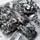 9.5 mm Baby Snap Fasteners  With Prong Cap Stainless Steel Prong Snap Fastener 720 Pcs/Pack C0014P