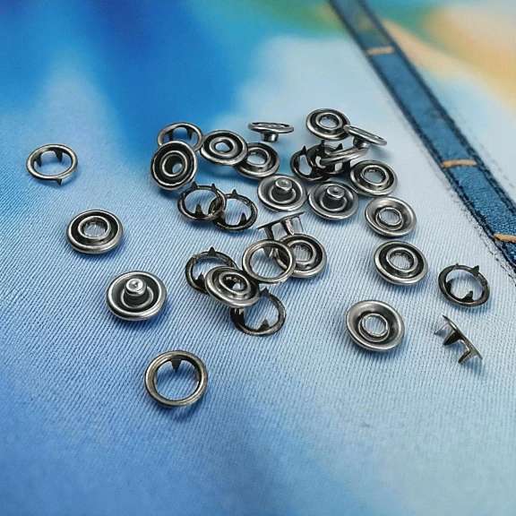 10.5mm Prong Snap Fastener Buttons 17L / 13/32"Baby Snap Fastener C0015