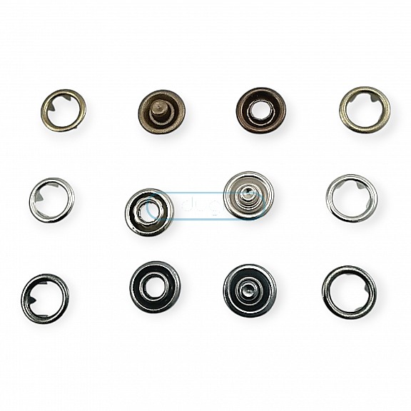 10.5mm Prong Snap Fastener Buttons 17L / 13/32"Baby Snap Fastener C0015