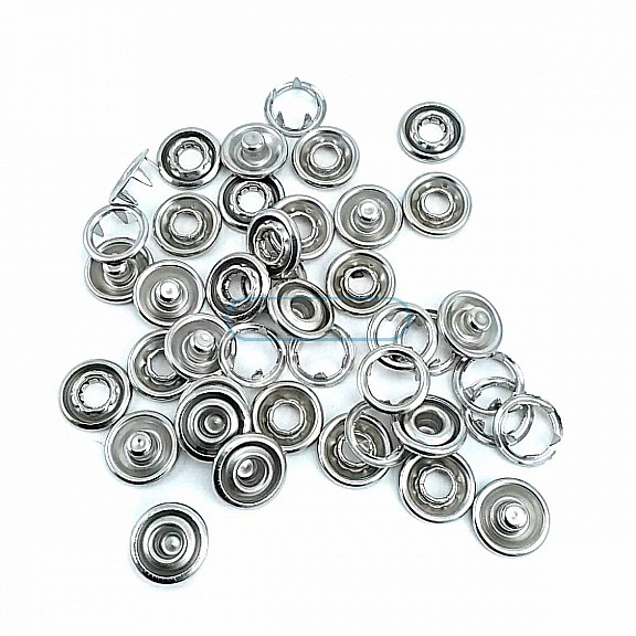 10.5mm Prong Snap Fastener Buttons 17L / 13/32"Baby Snap Fastener C0015