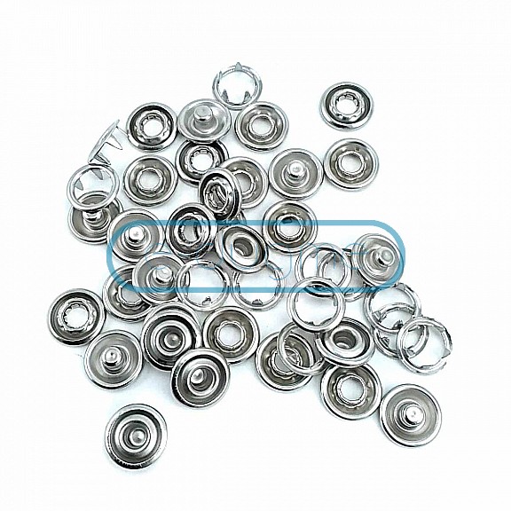 10.5mm Prong Snap Fastener Buttons 17L / 13/32"Baby Snap Fastener C0015