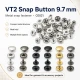 VT2 Çıtçıt Düğme 10 mm Metal Cüzdan Çıtçıtı 144 Adet / Paket C0021