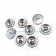 Enameled Button with Two Holes 16 mm - 26 Size D 0014