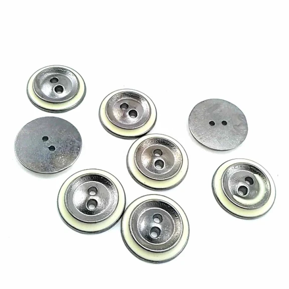 Mineli İki Delikli Düğme 16 mm - 26 Boy D 0014