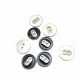 Mineli İki Delikli Sade Düğme 17 mm - 27 Boy D 0021