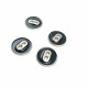Mineli İki Delikli Sade Düğme 17 mm - 27 Boy D 0021