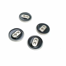 Mineli İki Delikli Sade Düğme 17 mm - 27 Boy D 0021