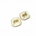 Kare Mineli İki Delikli Düğme 23 mm - 35 Boy D 0022