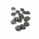 Metal Dört Delikli Düğme 13 mm - 21 Boy D 0026