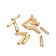 20 x 4 mm Plain Metal Tag E0003