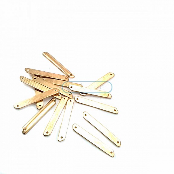 37 mm x 5 mm Sade Metal Etiket E0002