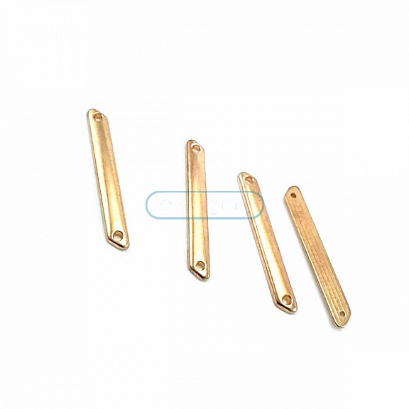 37 mm x 5 mm Sade Metal Etiket E0002