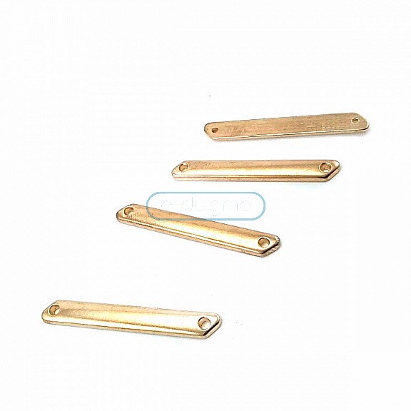 37 mm x 5 mm Sade Metal Etiket E0002