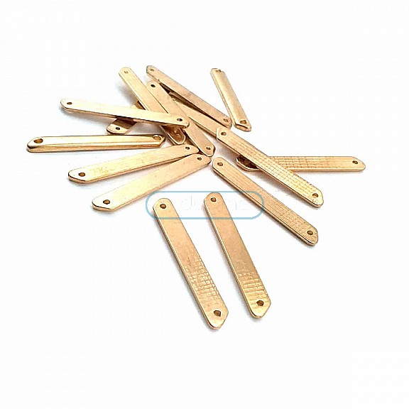 37 mm x 5 mm Sade Metal Etiket E0002