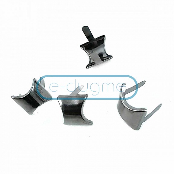 17 x 17.50 mm Plain Oval Metal Bow F0010