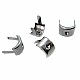 13 x 10 mm Taş Delikli Oval Metal Fiyonk F0012