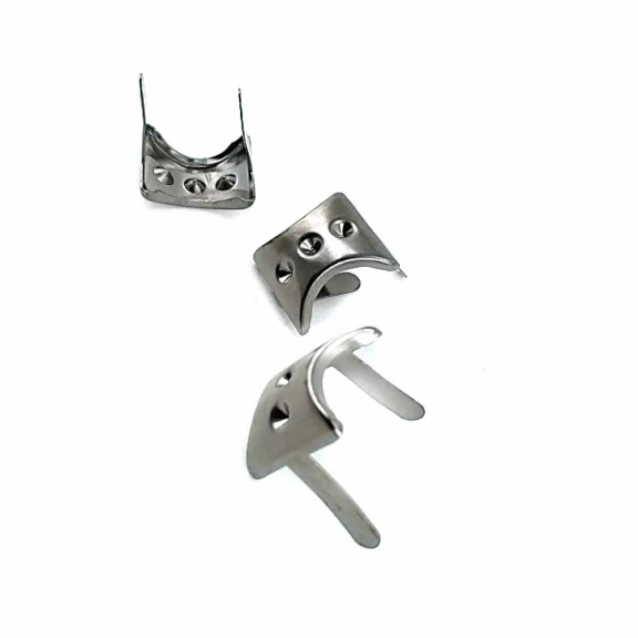 17 x 17.5 mm Üç Taşlı Oval Saç Fiyonk F0013