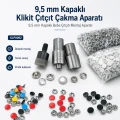 9.5mm Kapaklı Klikit Çıtçıt Çakma Aparatı - 9,5 mm Kapaklı Bebe Çıtçıtı Montaj Aparatı KLP0092