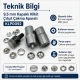 Capped Prong Snap Setting Die for 9.5 mm / 0.37 in Snap Fasteners, High-Precision Tool for Flawless Snap Installation