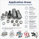 Capped Prong Snap Setting Die for 9.5 mm / 0.37 in Snap Fasteners, High-Precision Tool for Flawless Snap Installation
