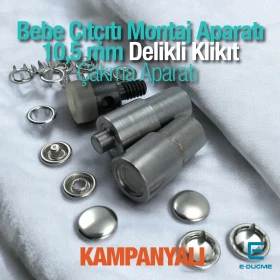 Klikıt Kalıbı - Kapaklı Klikıt 10,5 Çakma Aparatı KLP0093