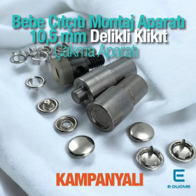 Klikıt Kalıbı - Kapaklı Klikıt 10,5 Çakma Aparatı KLP0093