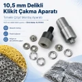 10.5mm Delikli Klikit Çıtçıt Çakma Aparatı - Tırnaklı Çıtçıt Montaj Aparatı KLP0094