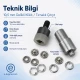 10.5mm Delikli Klikit Çıtçıt Çakma Aparatı - Tırnaklı Çıtçıt Montaj Aparatı KLP0094