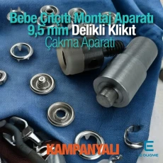 Klikıt Kalıbı - Delikli Klikıt 9,5 Çakma Aparatı KLP0095