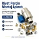 Rivet Perçin Montaj Aparatı – Güçlendirilmiş Sulanmış Demir Perçin Kalıbı KLP0098