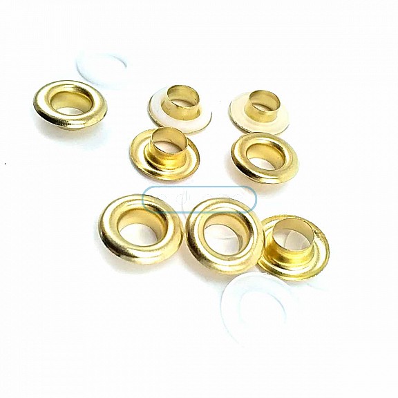 Metal Eyelets 15 mm 9/32"   (250 pcs / Package) K0001