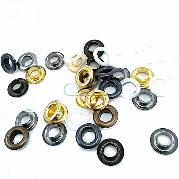 Metal Eyelets 15 mm 9/32"   (250 pcs / Package) K0001