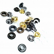 5 Nolu Metal Kuşgözü Çap 7 mm  (250 Ad/Paket) K0001