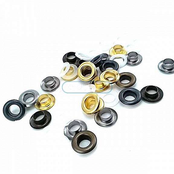 Metal Eyelets 15 mm 9/32"   (250 pcs / Package) K0001