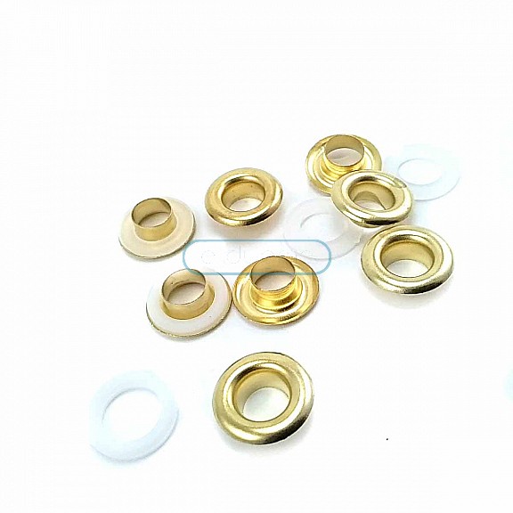 Metal Eyelets 15 mm 9/32"   (250 pcs / Package) K0001