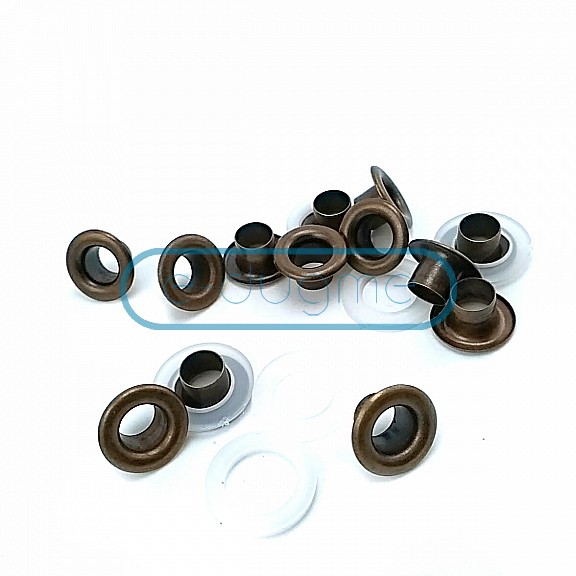 Metal Eyelets 12 mm 1/4"  (250 Pcs / Package) K0002