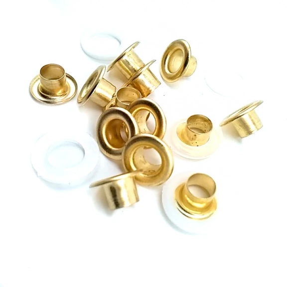 Metal Eyelets 12 mm 1/4" (250 Pcs / Package) K0002