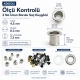 2 No Uzun Borulu Saç Kuşgözü 4,5 mm İç Çap Plastik Pul Seçenekli 250 Adet/Paket - Tekstil, Çanta ve Ayakkabı Aksesuarları