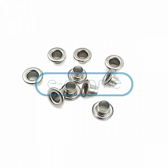 6 mm Metal Eyelets 15/64" (250 Pcs / Package) K0005