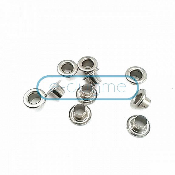 6 mm Metal Eyelets 15/64" (250 Pcs / Package) K0005