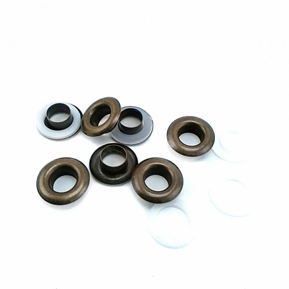 24 No Kuşgözü Pirinç Kapsül İç Çap 10 mm ( 250 Ad/Paket) K0010